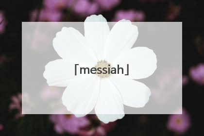 「messiah」messiah project